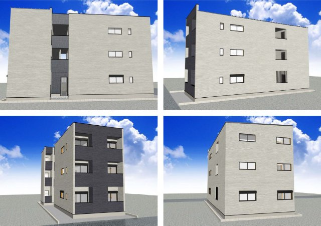 VILLA ASUKAの外観パース