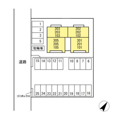 【区画図】 | ビラ賀殿