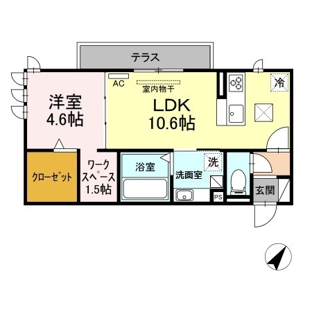 【間取り】 | ビラ賀殿