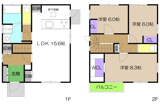 【間取り】 | 新築住宅　香南市野市町父養寺