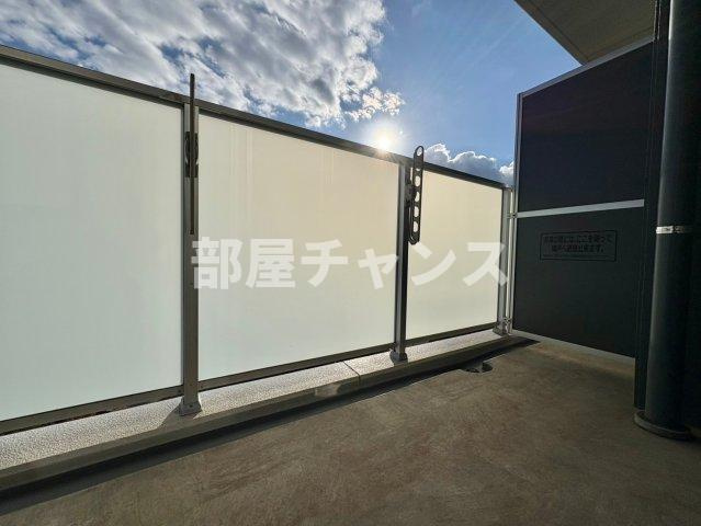 AURUMのバルコニー
