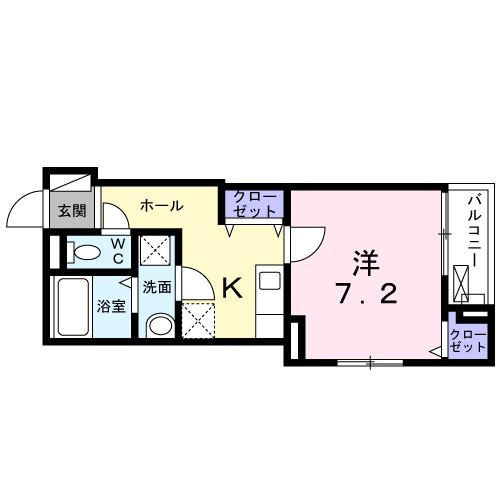 ヴィアソーレ茨木の間取り