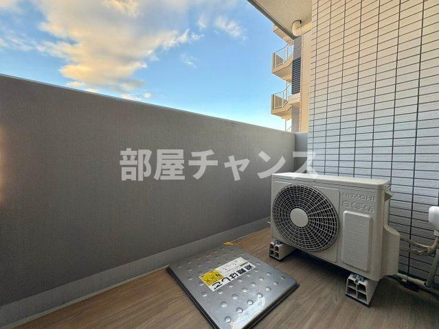 ステージグランデ山王のバルコニー