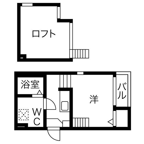 ディアコート新栄の間取り