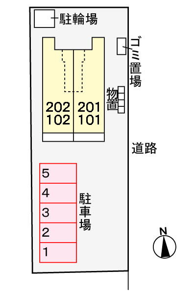 アマーレ　テゾーロの駐車場|駐車場