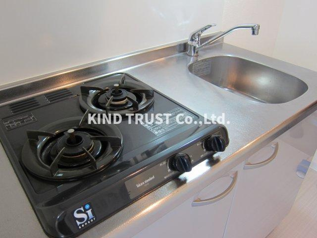 シャトートレイユのキッチン|使いやすいキッチンです