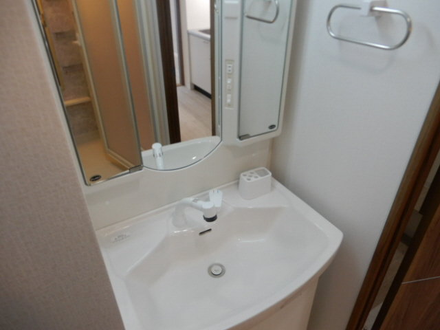 ビウォール正木の洗面所