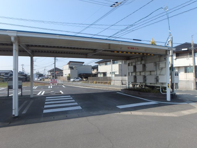 三宅月極駐車場の外観