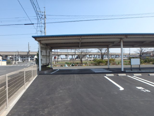 三宅月極駐車場の外観