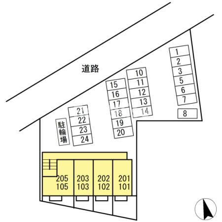 セントレ カーサのエントランス