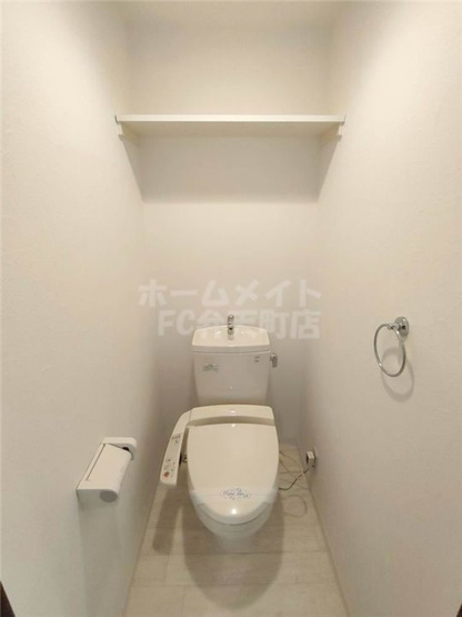 【トイレ】 | S-FORT弁天町 | 清潔感のあるトイレです
