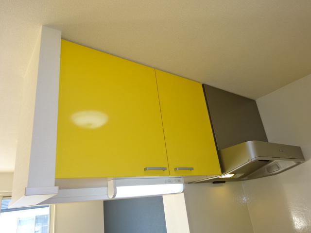 パラシオンのキッチン|キッチン上収納