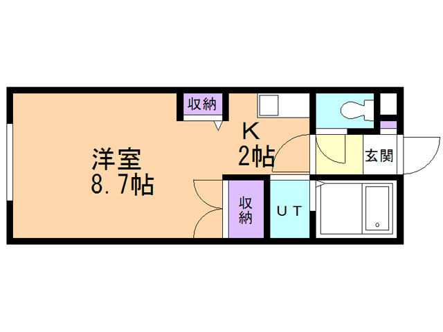 リジェ中島の間取り