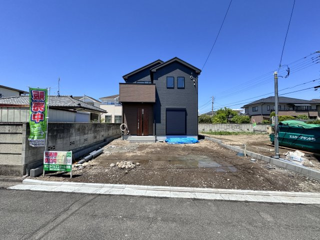 新築　前橋市大利根町23-1期　LIGNAGE　1号棟の外観|現地写真　前橋市大利根町23-1期　LIGNAGE　1号棟