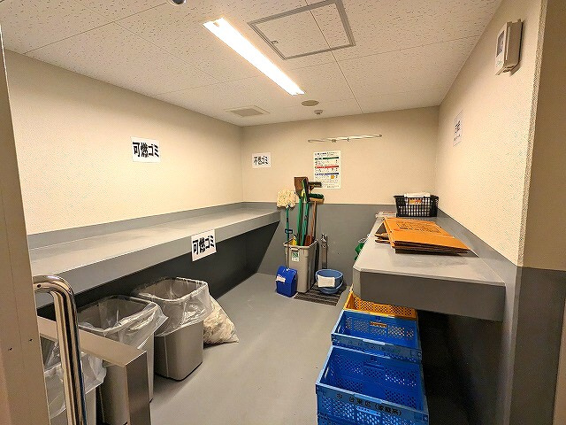 JMFレジデンス蔵前鳥越の設備|24時間利用可能なゴミ置場