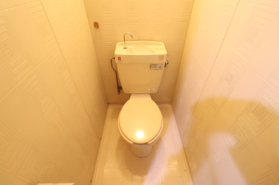 【トイレ】 | ビートル山本北A棟 | 落ち着いたトイレです