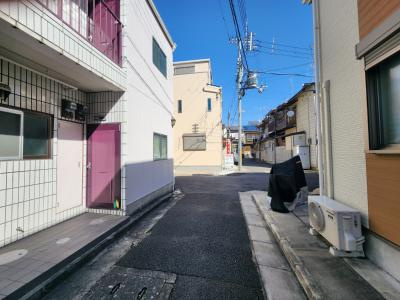 ポーシェ五条の地図|前面道路