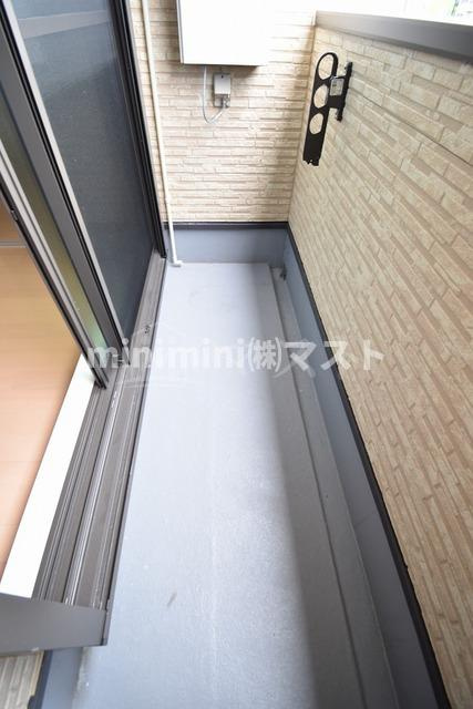 H-maison大正のバルコニー
