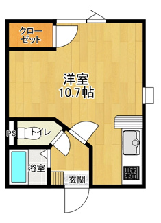 【間取り】 | コスモハイツ 5