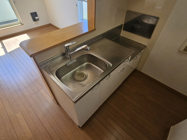 明石市大久保町大窪のアパートのキッチン