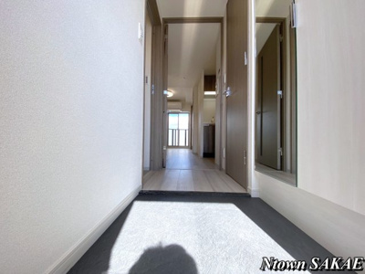 【玄関】 | プレサンス鶴舞パークグラッド | 明るい玄関です