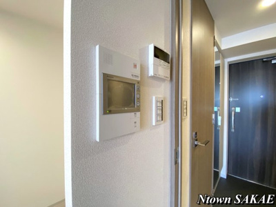 【セキュリティ】 | プレサンス鶴舞パークグラッド | モニター付きインターフォンです