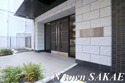 【エントランス】 | プレサンス鶴舞パークグラッド | 毎日通るエントランスはこのようになっています