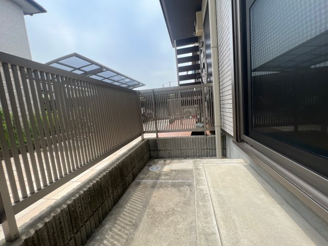 ツインＲのバルコニー