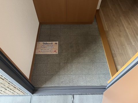 リッツハウスM＆R B棟の玄関