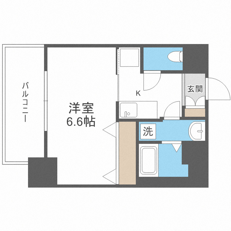 Ｌｕｘｅ海老江Ⅱの間取り