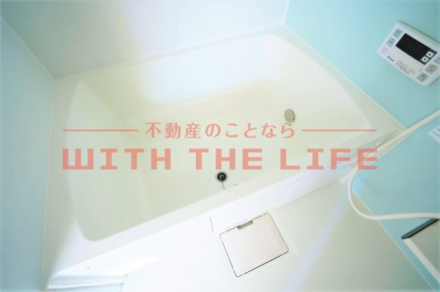 エスカレント国分【キャッシュバック対象物件】の浴室|コンパクトで使いやすいお風呂です