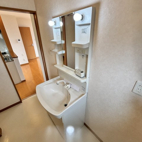 朝日ハイツの洗面所