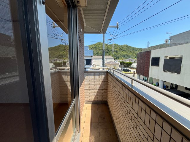 プランドール夢咲のバルコニー