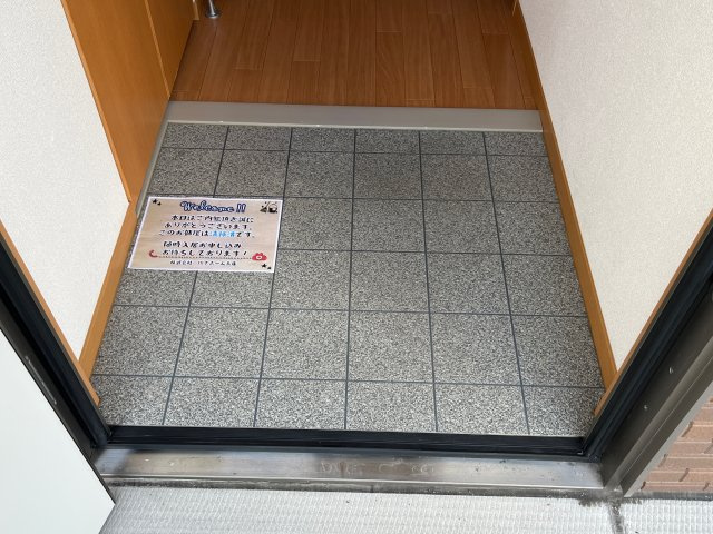 プランドール夢咲の玄関