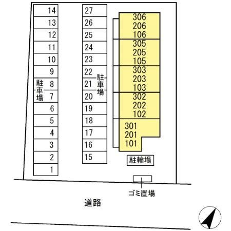 Aries.Kの区画図