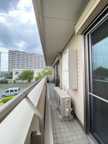 リバーパークかわせみのバルコニー