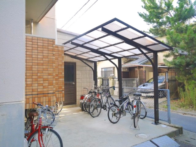 尼ヶ辻ハイツⅢのその他共用部分|駐輪スペースです