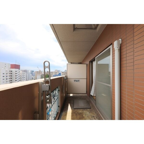 クピットガーデン千代田のバルコニー