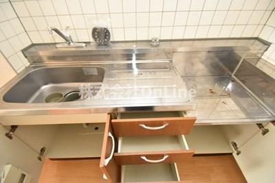 八尾市太田３丁目の賃貸マンションのキッチン