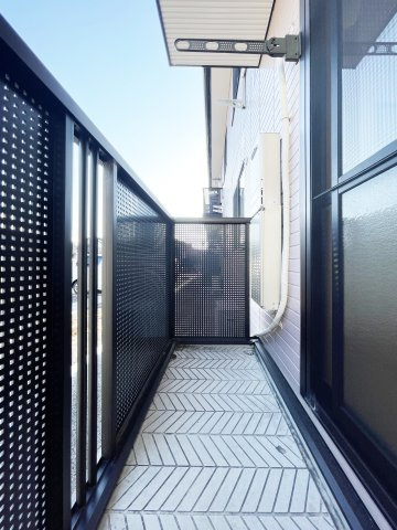 メゾンクレストのバルコニー