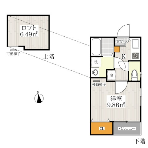 【間取り】 | コンフォートベネフィス箱崎7