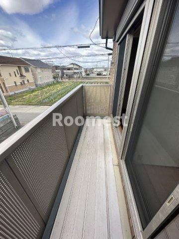 フェリーチェ尾上のバルコニー|暖かな日差しのふりそそぐバルコニー