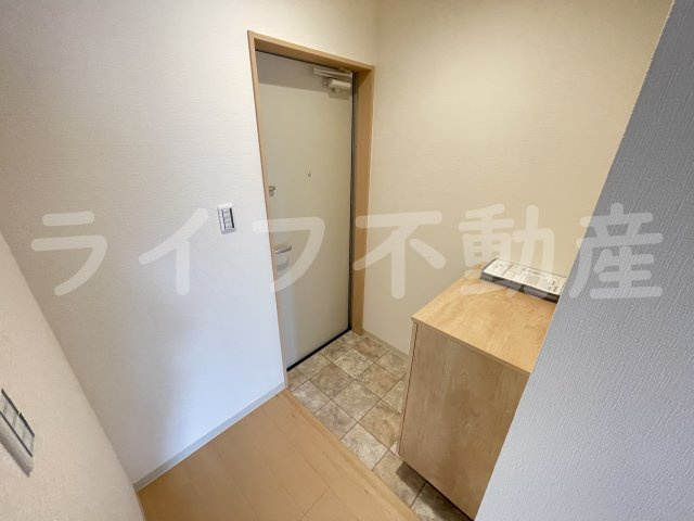 F＋style大蓮東1号館の玄関|落ち着いた玄関です