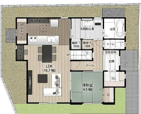 【間取り】 | 中山2丁目　新築住宅