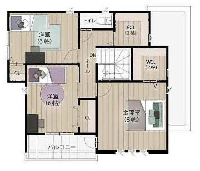 【間取り】 | 中山2丁目　新築住宅