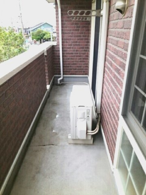 【バルコニー】 | スウィート・アンジュ | 広々としたバルコニーです