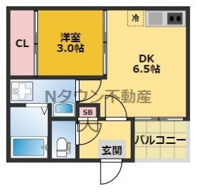 【間取り】 | CREST浄心 | 間取りです。