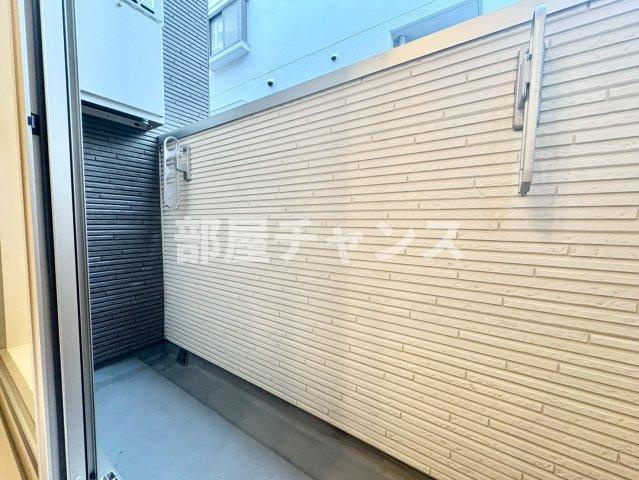 トライデント新栄Ⅰのバルコニー|落ち着いた時間を過ごせるバルコニーです