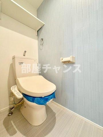 トライデント新栄Ⅰのトイレ|ゆったりとした空間のトイレです