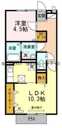ポルティエの間取り